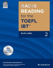 RADIX Reading for the TOEFL iBT Blue 2  isbn 9791125334989
