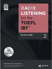 RADIX Listening for the TOEFL iBT Black 2