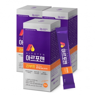 대상웰라이프 아르포텐(ArPOTEN) 리부트 270ml (18mlx15포), 3박스