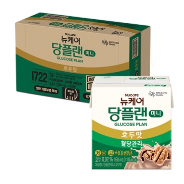 뉴케어 당플랜 미니 호두맛 (150mlx24팩), 1박스