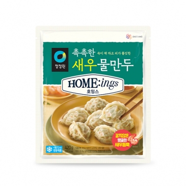 청정원 호밍스 촉촉한 새우물만두 420g
