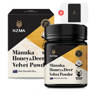 (쇼핑백포함)대상웰라이프 NZMA 뉴질랜드산 마누카꿀 UMF 15+, 250g