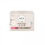 좋은느낌 유기농 순면 무표백 중형 16매 x 3팩