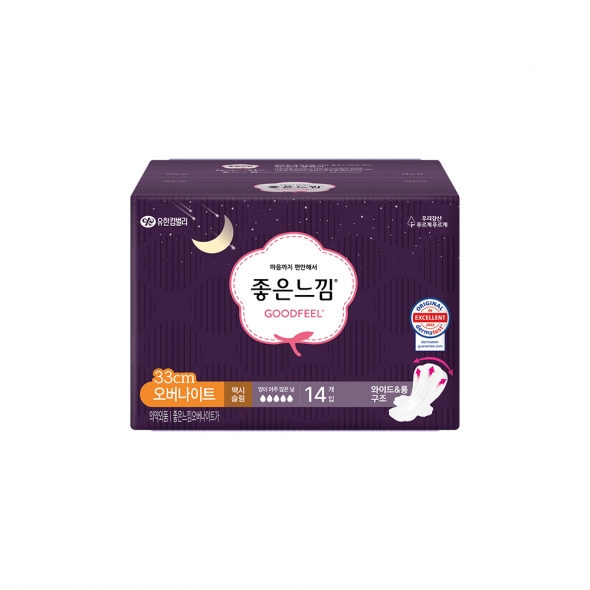 좋은느낌 오리지널 오버나이트 14매 x 3팩