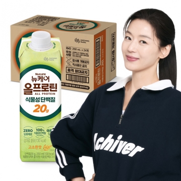 뉴케어 올프로틴 20g 식물성 단백질 고소한맛 (250mlx24팩), 1박스