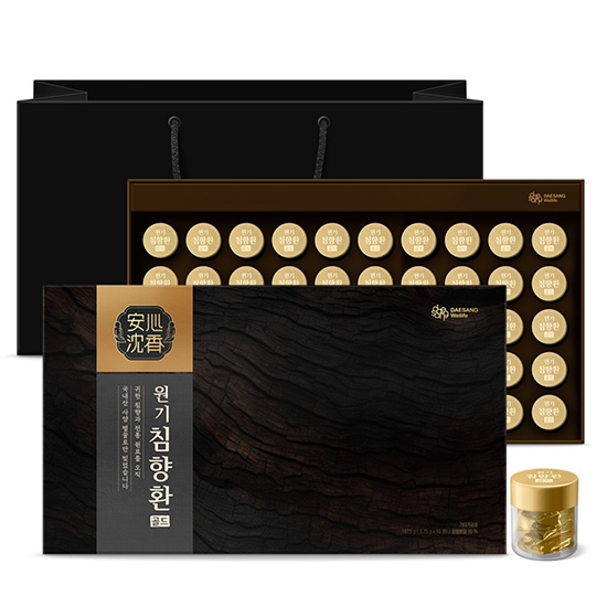 대상웰라이프 원기침향환 골드 (3.75g&times;50환), 1박스