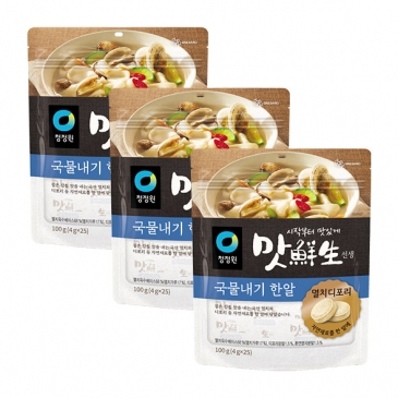 청정원 멸치디포리 국물내기한알 100gx3개