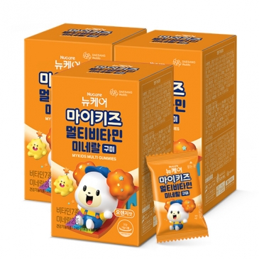 마이키즈 멀티비타민미네랄 구미 (4gx60ea)/20일분, 3박스