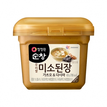 청정원 순창 우리쌀 미소된장 가쓰오&다시마 450g