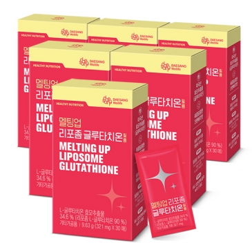 대상웰라이프 멜팅업 글루타치온 필름 30매 × 6ea 대상웰라이프 멜팅업 글루타치온 필름 30매 × 6ea