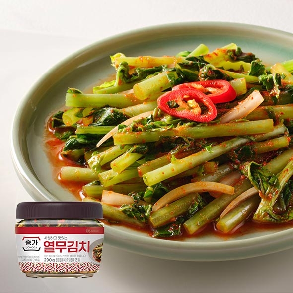 종가 시원하고 맛있는 열무김치 290g(PET)