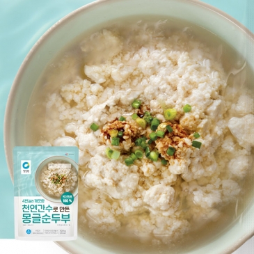 청정원 천연간수 몽글 순두부 500g
