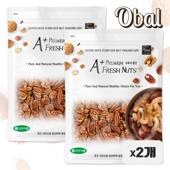 오발넛츠 피칸1Kg (500g+500g)