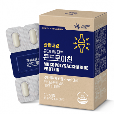 ★특가★ 대상웰라이프 관절내강 뮤코다당 단백 콘드로이친 (900mgx30정), 1ea