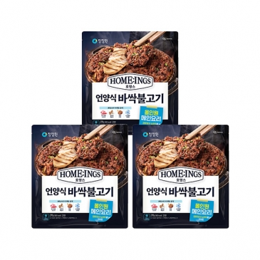 청정원 호밍스 언양식 바싹불고기 270g x3개