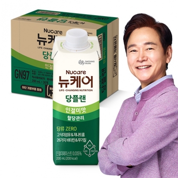 뉴케어 당플랜 인절미맛 (200mlx30팩), 1박스 /더욱 맛있어진 당플랜!