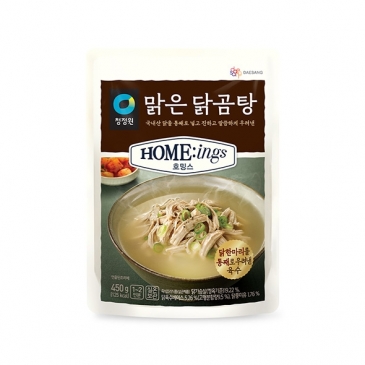 [타임특가] 청정원 호밍스 맑은닭곰탕 450g