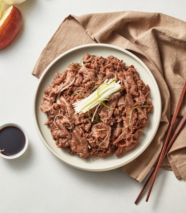 미트프로젝트 더 진한 갓 버무린 양념 소불고기 500g (냉장)