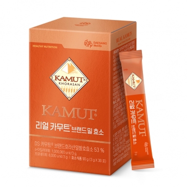 대상웰라이프 리얼 카무트 브랜드 밀 효소 (3gx30포), 1박스
