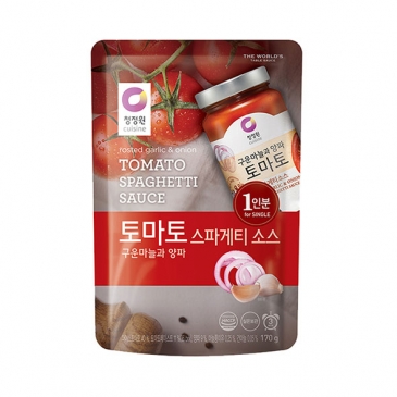 [타임특가]청정원 토마토 스파게티소스 1인분170g