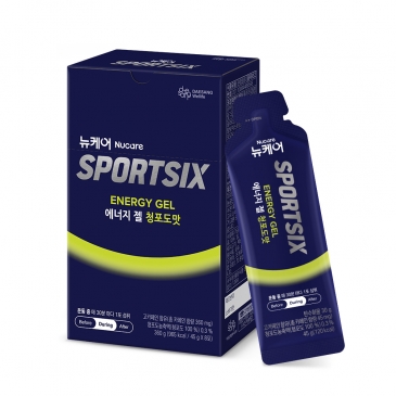 뉴케어 스포식스 에너지젤 청포도맛(45gx8포), 1박스