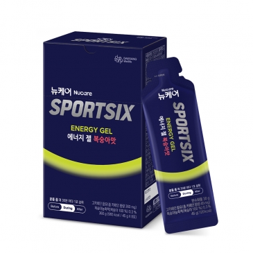 뉴케어 스포식스 에너지젤 복숭아맛(45gx8포), 1박스