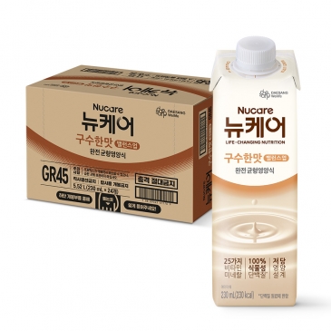 대상웰라이프 뉴케어 구수한맛 밸런스업 (230mlx24팩) 1박스