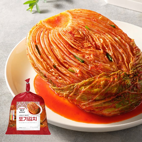 종가 시원하고 깔끔한 포기김치 2.8kg