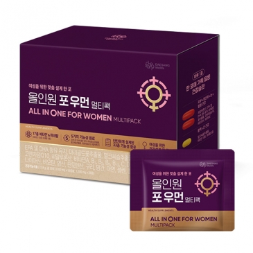 [5/11~순차출고] 대상웰라이프 올인원 포우먼 멀티팩 (28포) 1박스