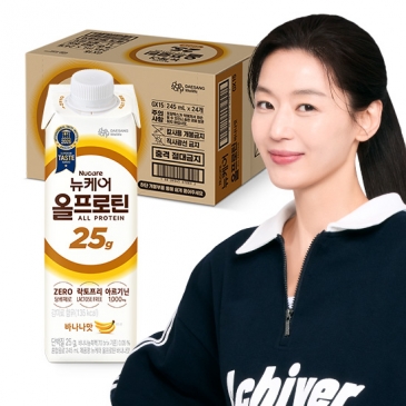 뉴케어 올프로틴 25g 바나나맛 (245mlx24팩) 1박스
