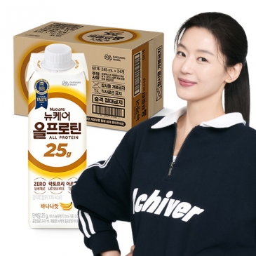 뉴케어 올프로틴 25g 바나나맛 (245mlx24팩) 1박스