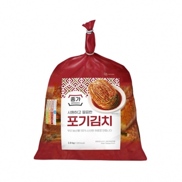 (라이브) 종가 시원하고 깔끔한 포기김치 2.8kg