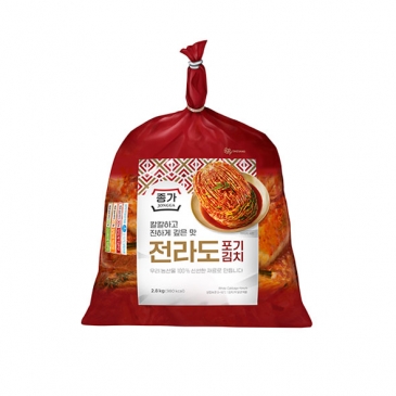 (라이브) 종가 전라도 포기김치 2.8kg