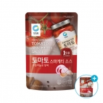 (1+1) 청정원 싱글파우치 토마토 스파게티소스 1인분170g