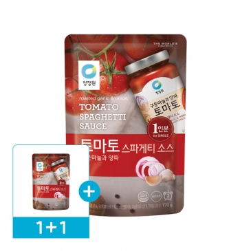 (1+1) 청정원 토마토 스파게티소스 1인분170g