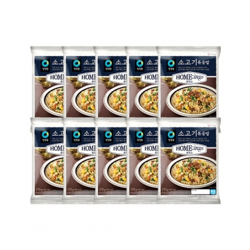청정원 호밍스 소고기 볶음밥 420g x10개