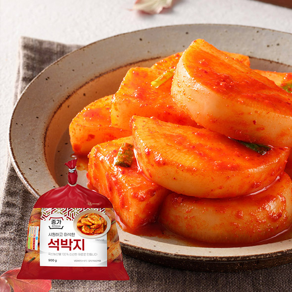 [타임특가] 종가 석박지 900g x2개
