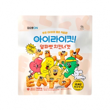 집으로ON 아이라이킷 치킨너겟 500g(스티커 증정)