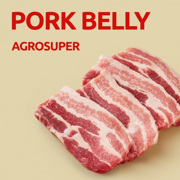 아그로수퍼 삼겹살 구이용 500g (냉동, 칠레산)