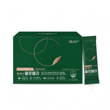 대상웰라이프 면역엔 클로렐라 (2.7gx60포) /1개월분, 1박스