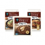[간편하게 즐기는 고기요리] 청정원 호밍스 서울식 소불고기전골 650g + 청정원 호밍스 언양식 바싹불고기 270g + 청정원 호밍스 불고기 낙지전골 730g