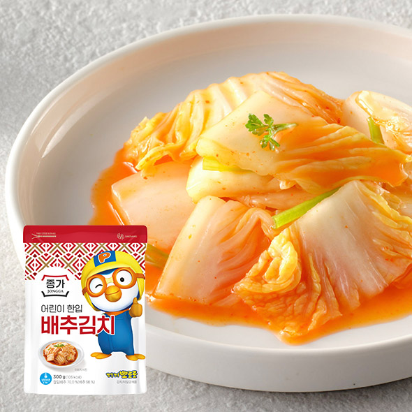 [타임특가] 종가 어린이 한입 배추김치 300g x3개