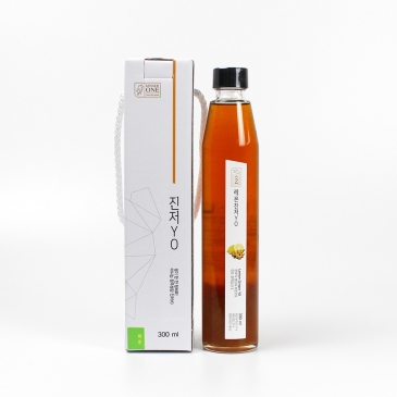 (봉동직송) 완주 봉동 수제 레몬 진저요 300ml 단상자 선물포장 / 전북완주 봉동생강