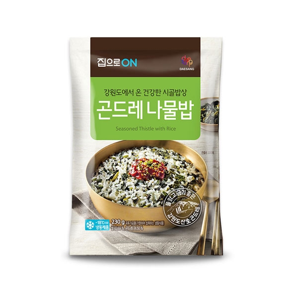 집으로ON 곤드레나물밥 230g x5개 /2.5천원 추가적립금