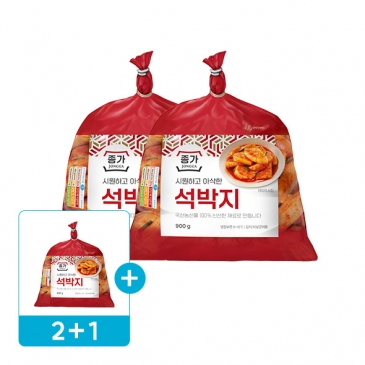 (2+1)종가 석박지 900g