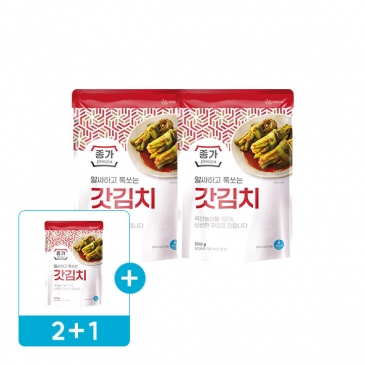 (2+1)종가 갓김치 500g(AL)