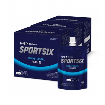 [운동 전] 뉴케어 스포식스 부스터젤(60gx10팩), 3박스