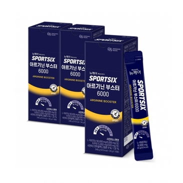 뉴케어 스포식스 아르기닌 부스터 6000 (24gx10포), 3박스