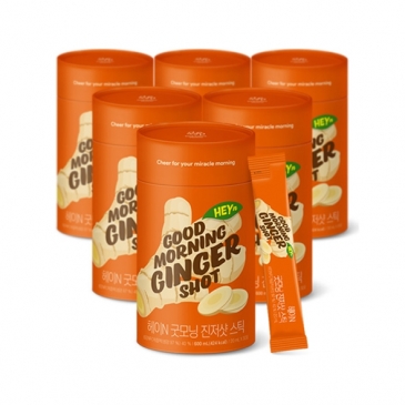 대상웰라이프 헤이N 굿모닝 진저샷 스틱 (20mlx30포), 6박스