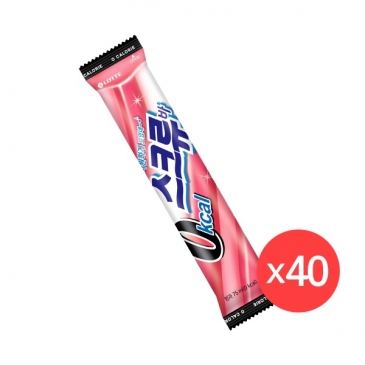 [롯데][빙과][무배] 0칼로리 스크류바 40개